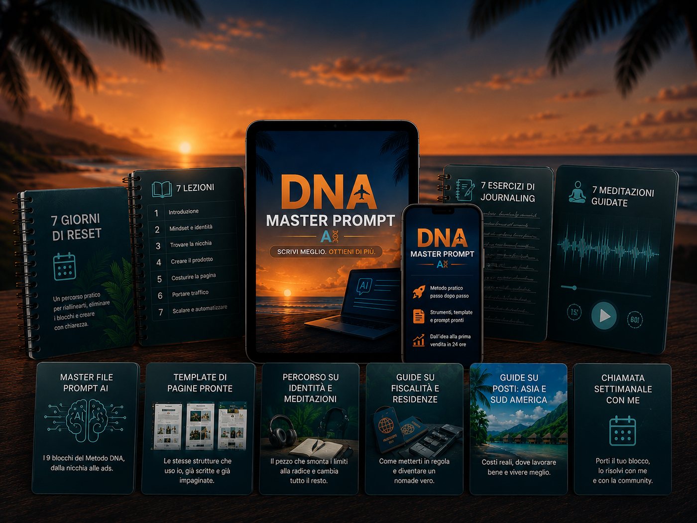 Il tuo primo prodotto digitale e la pagina che lo vende