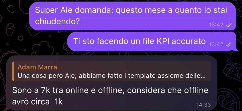 Risultato reale di un cliente A.Marra Consulting 5