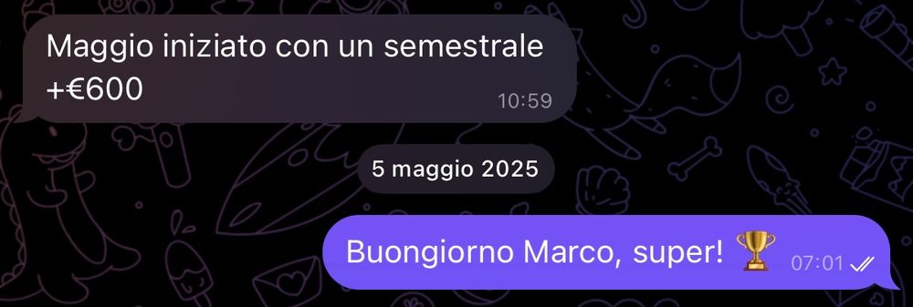 Risultato reale di un cliente A.Marra Consulting 6