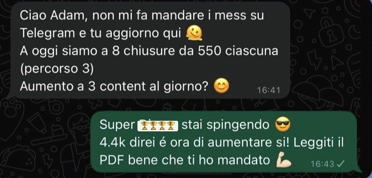 Risultato reale di un cliente A.Marra Consulting 8