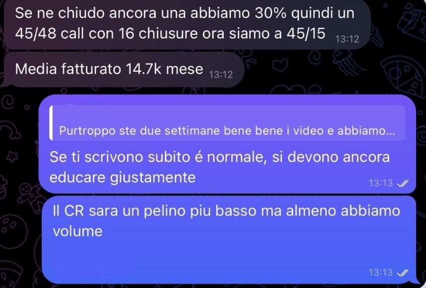 Risultato reale di un cliente A.Marra Consulting 14