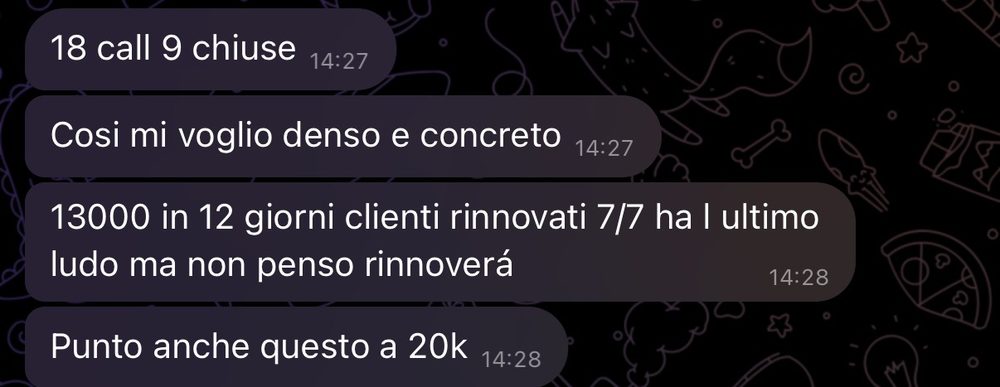 Risultato reale di un cliente A.Marra Consulting 21