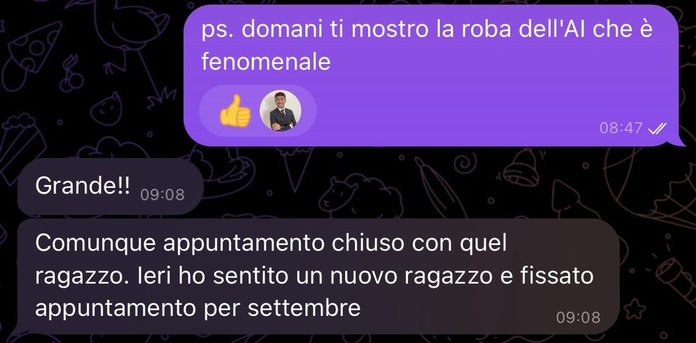 Risultato reale di un cliente A.Marra Consulting 30