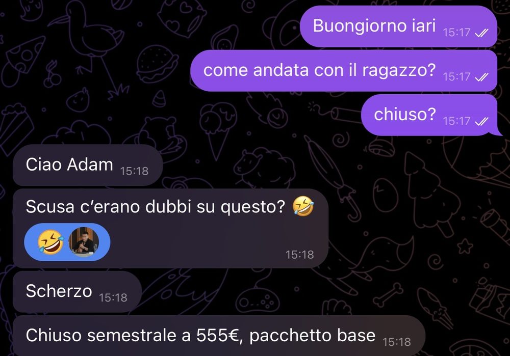 Risultato reale di un cliente A.Marra Consulting 31