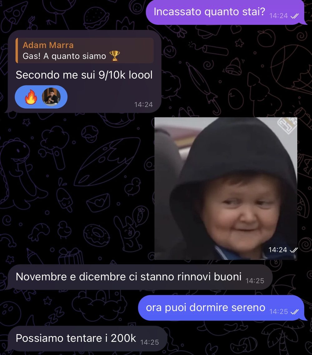 Risultato reale di un cliente A.Marra Consulting 32