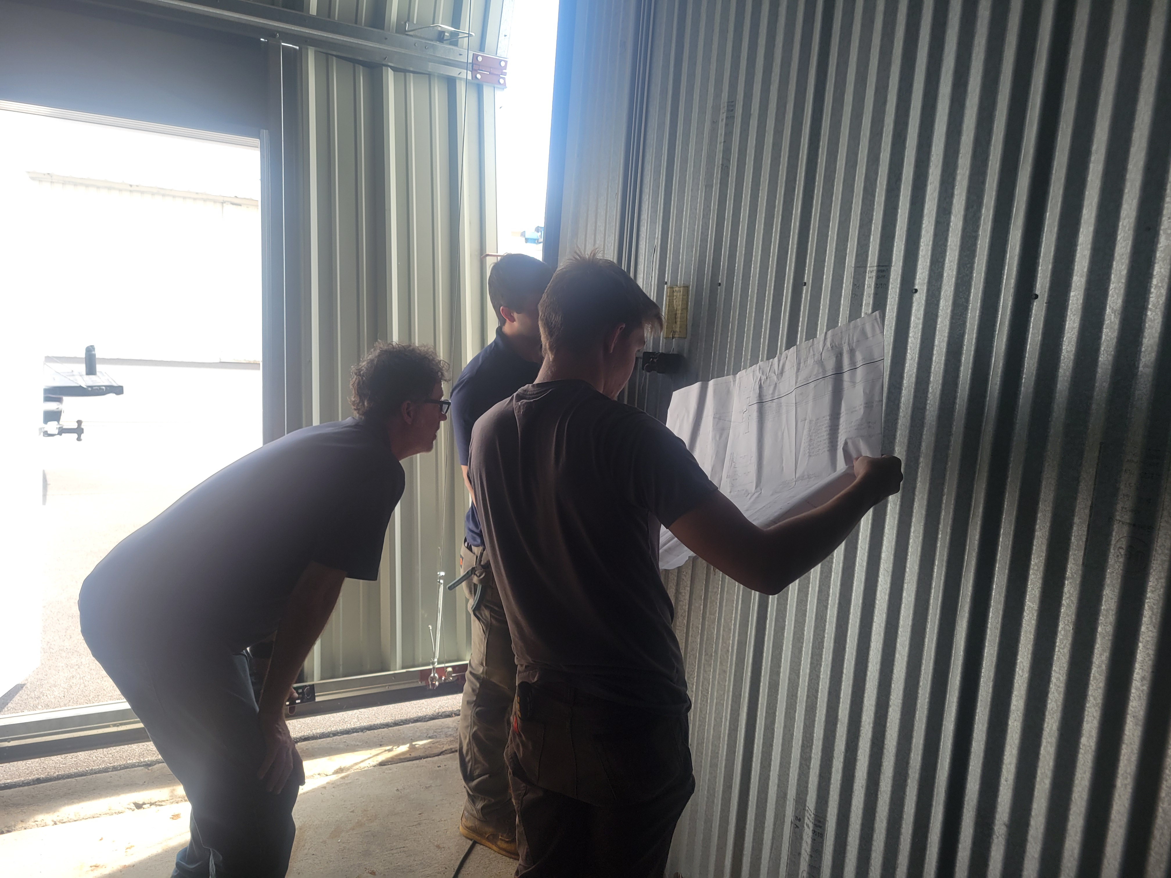 JB Electric on the job