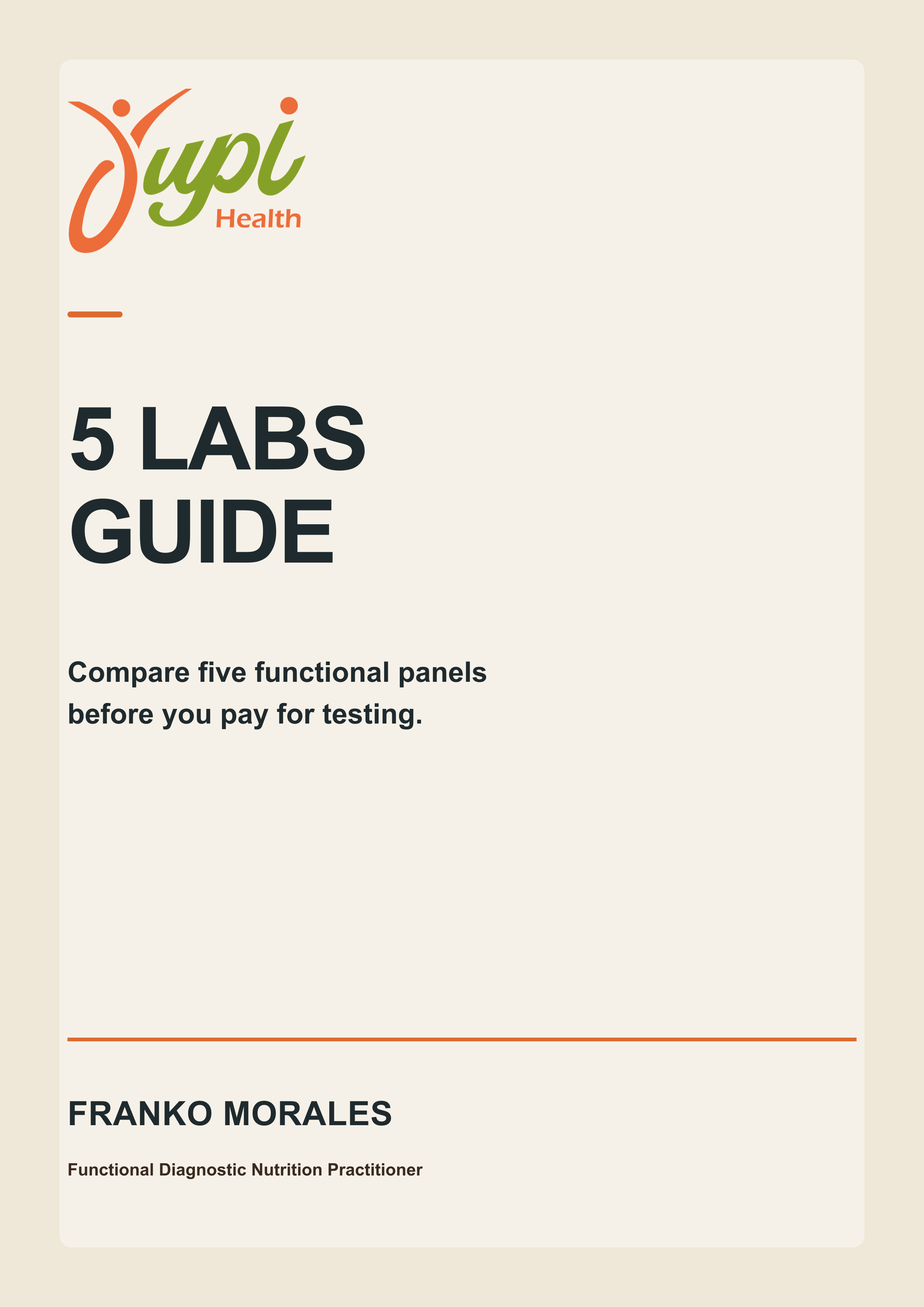 5 Labs Guide cover