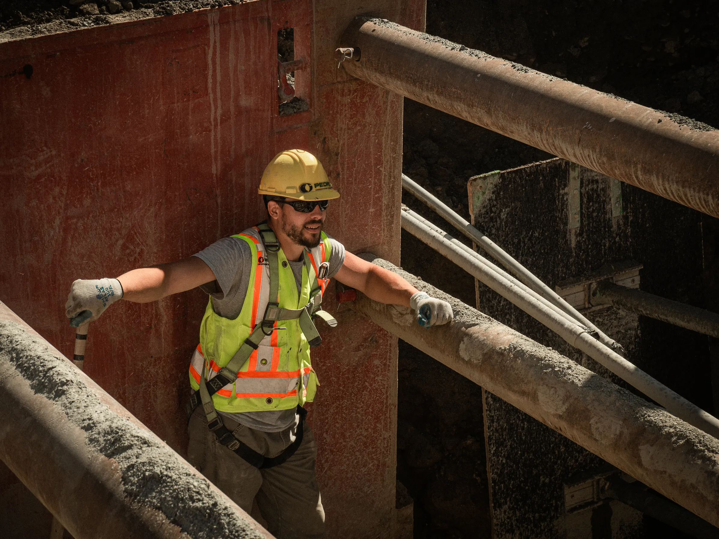 Pedre Contractors team on site – crew photo
