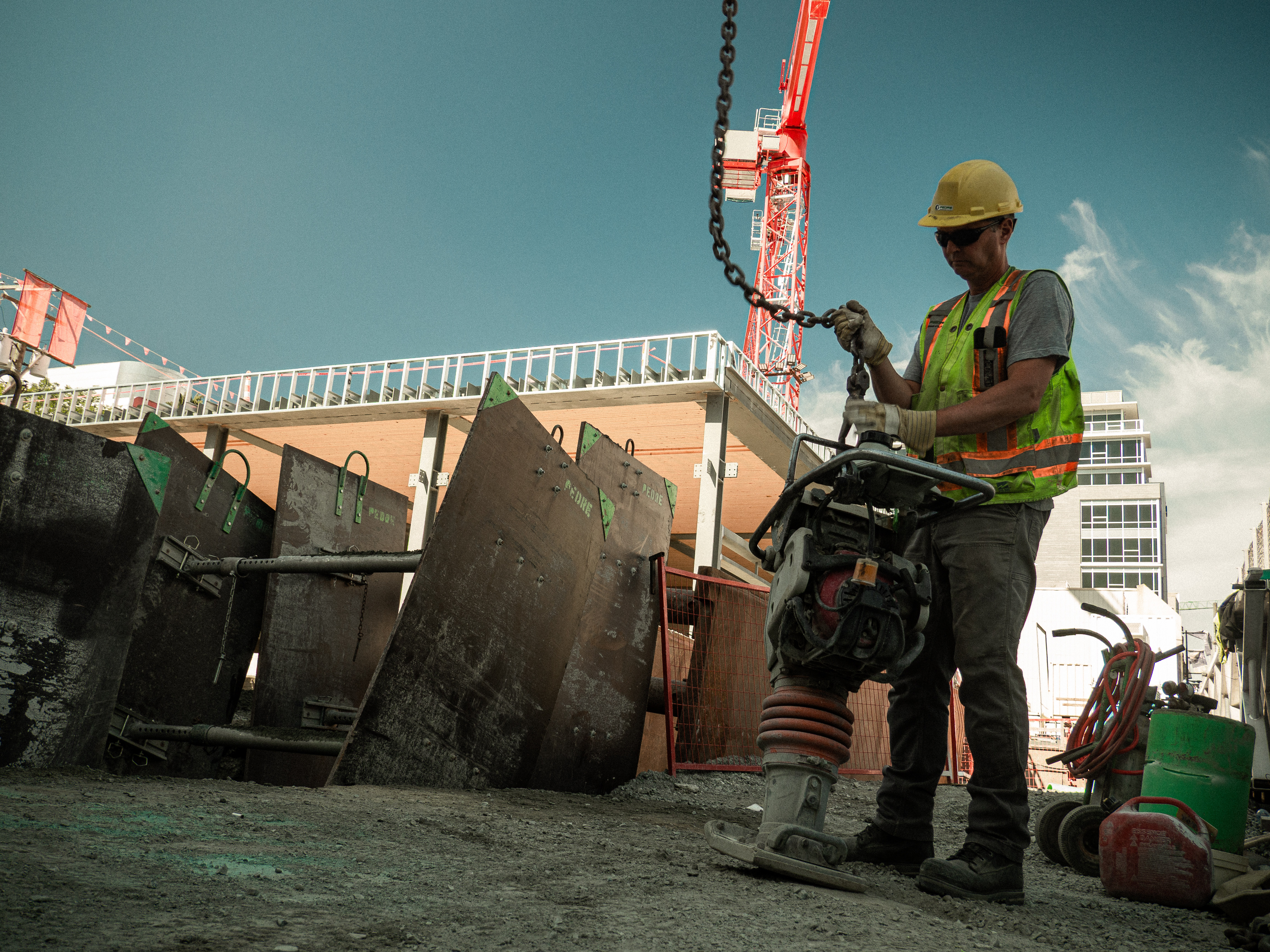 Pedre Contractors crew and equipment on site – photo 2