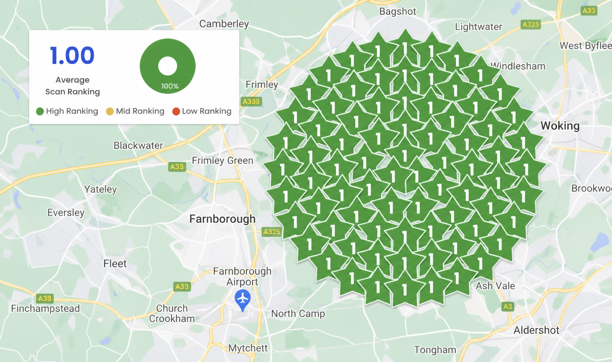 Plumber Google Maps coverage