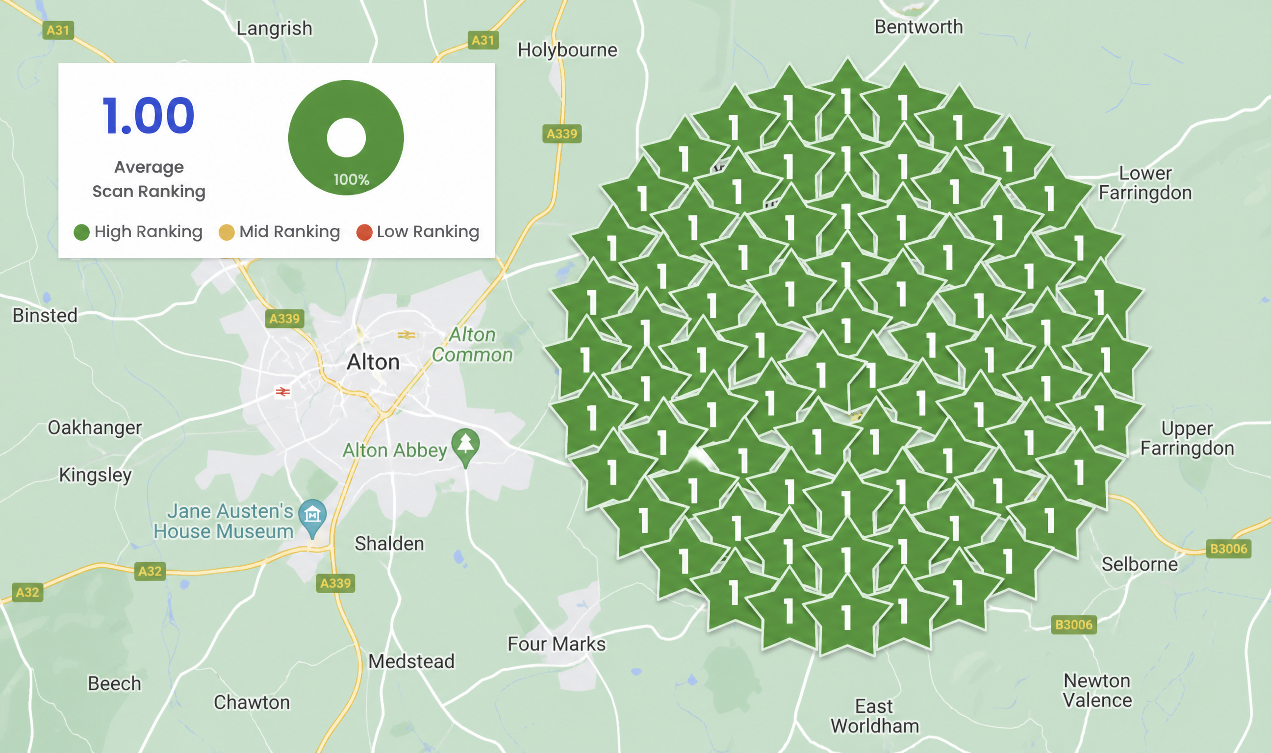 Google Maps visibility for salon