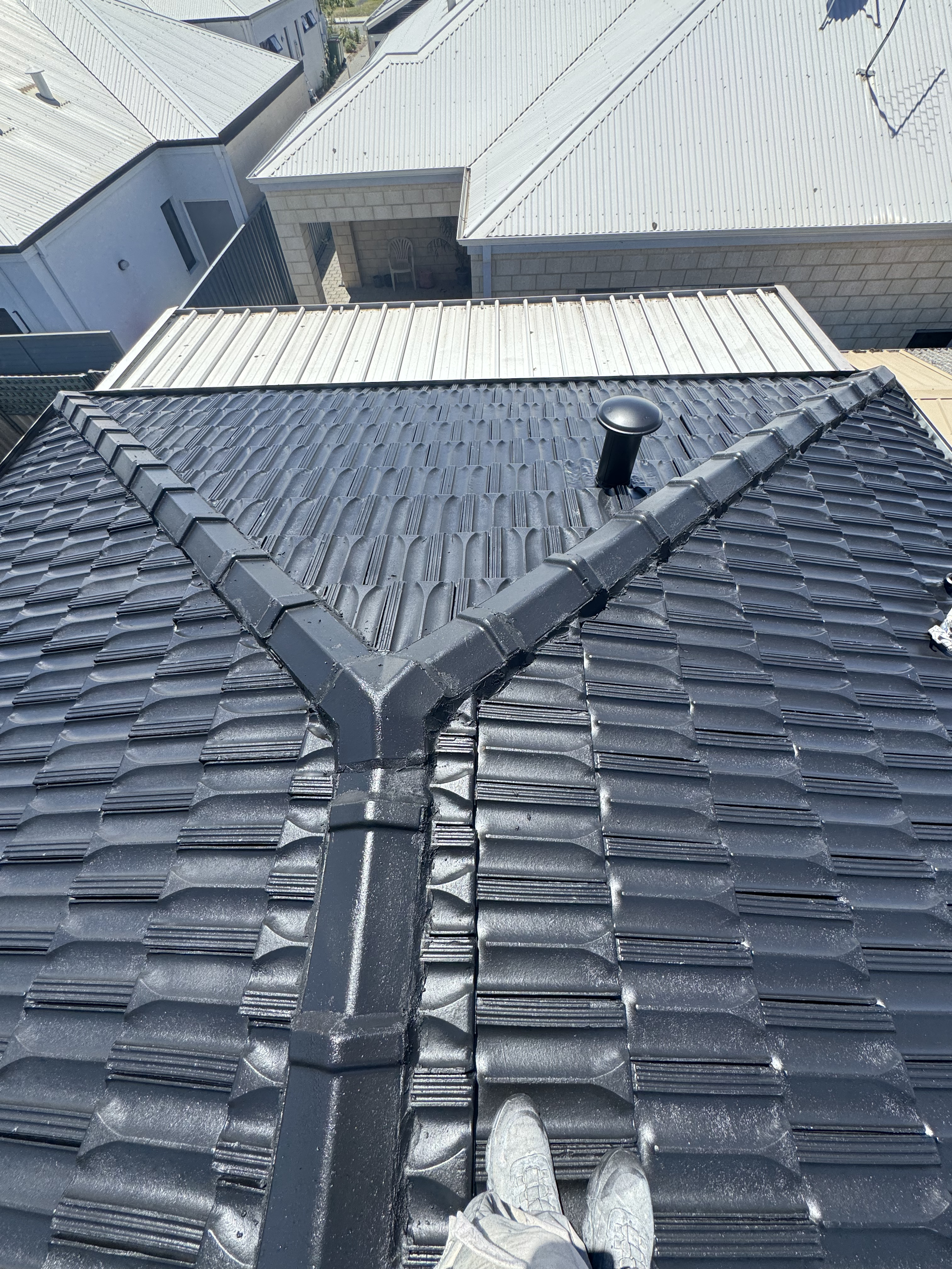 Tile Roof Restoration & Repaint photo 3