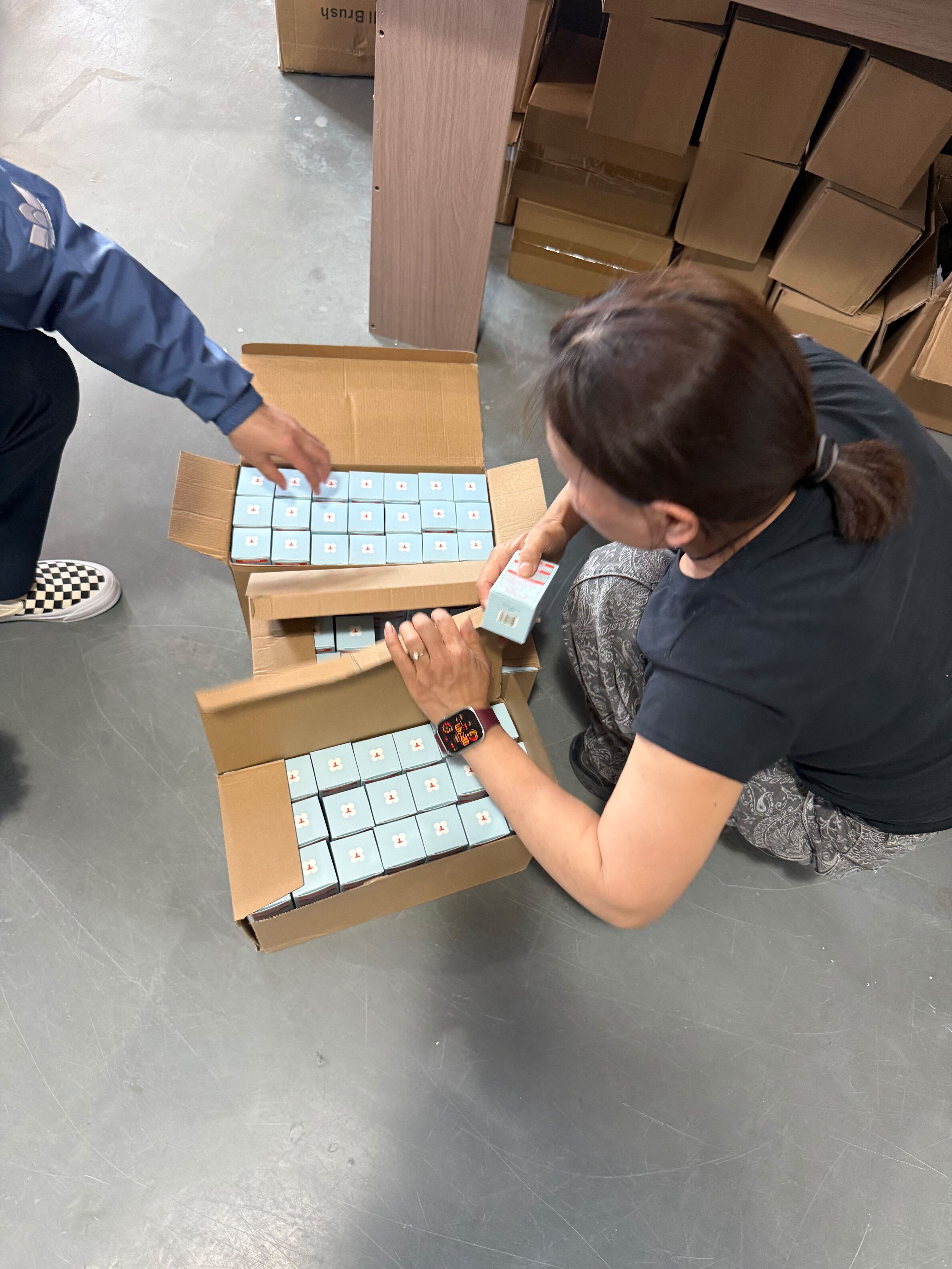 Inside the Cart Capital fulfillment center