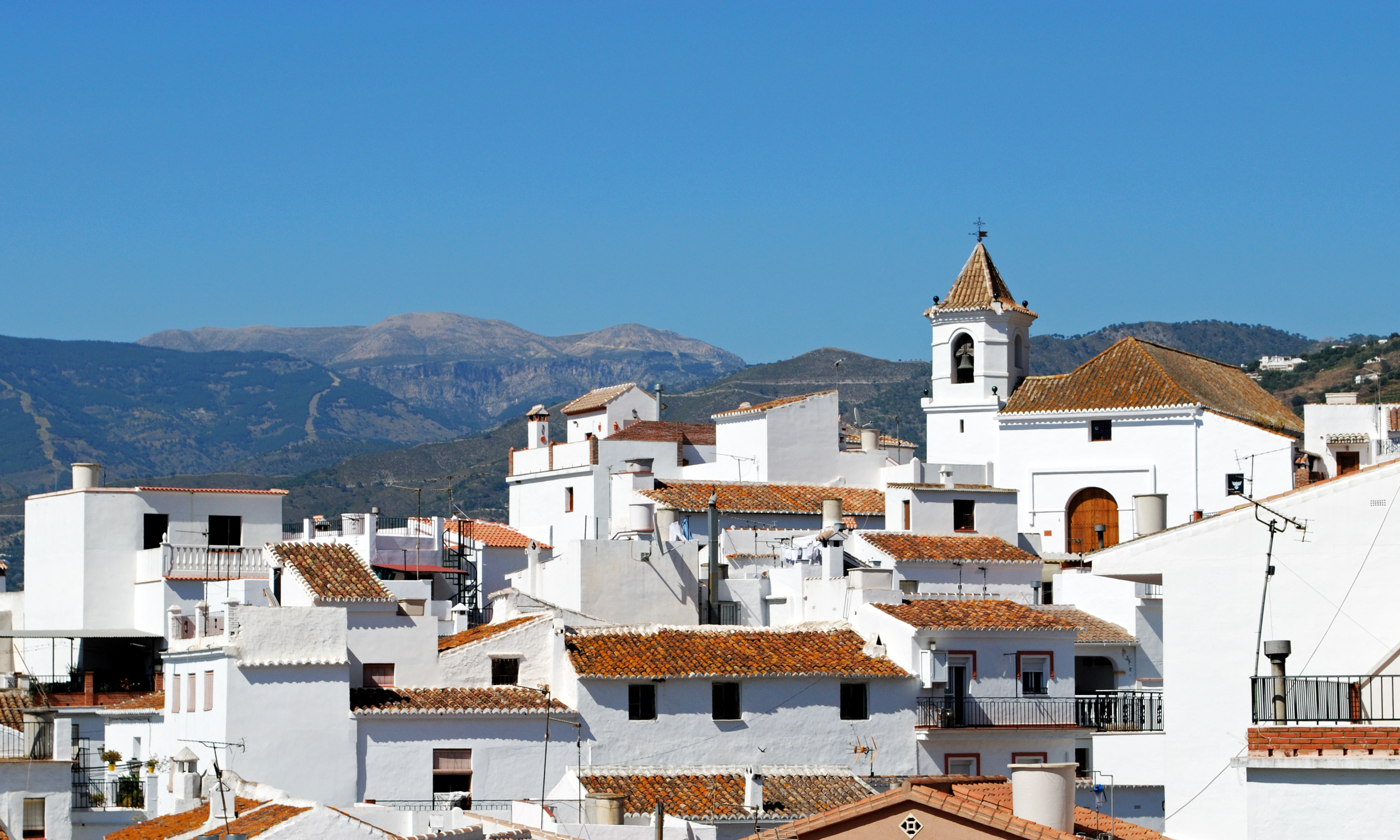 Axarquía landschap Andalusië