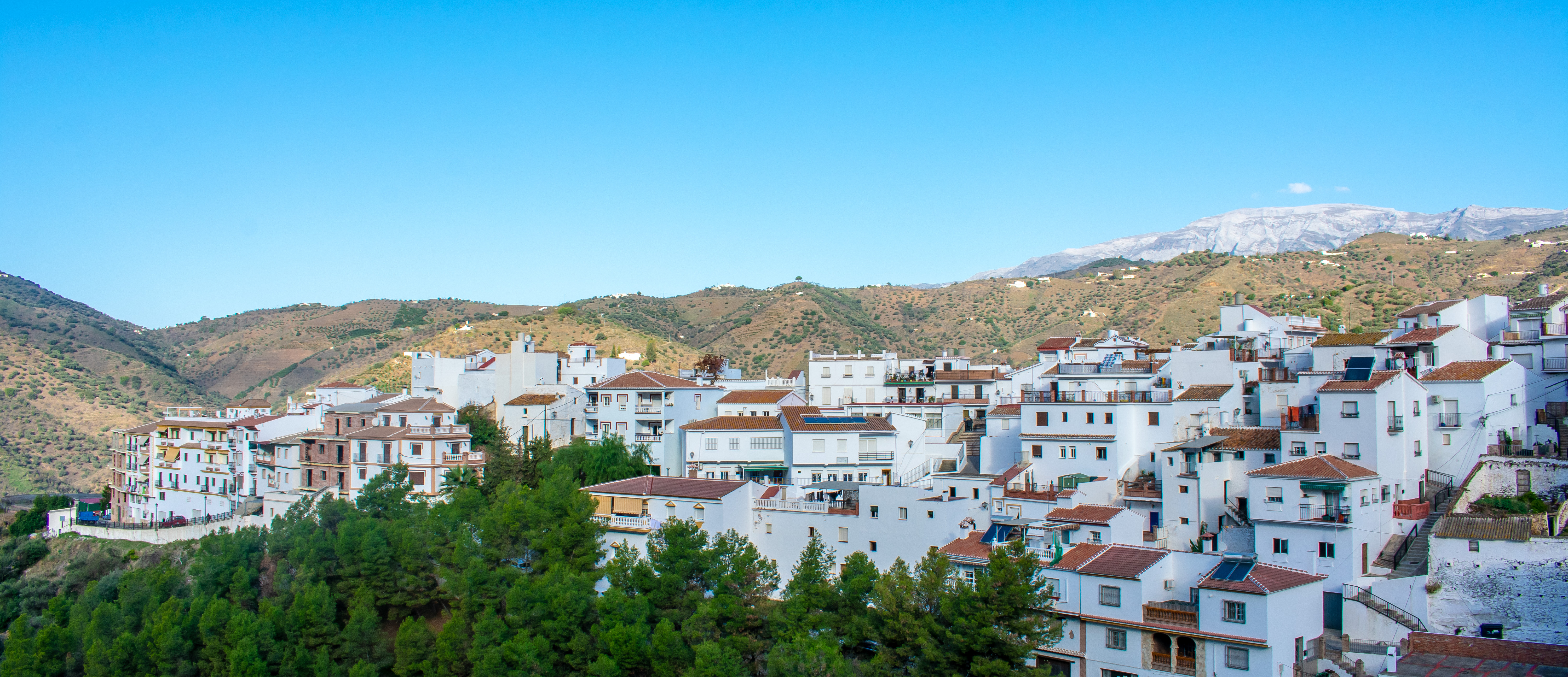 Axarquía landschap Andalusië