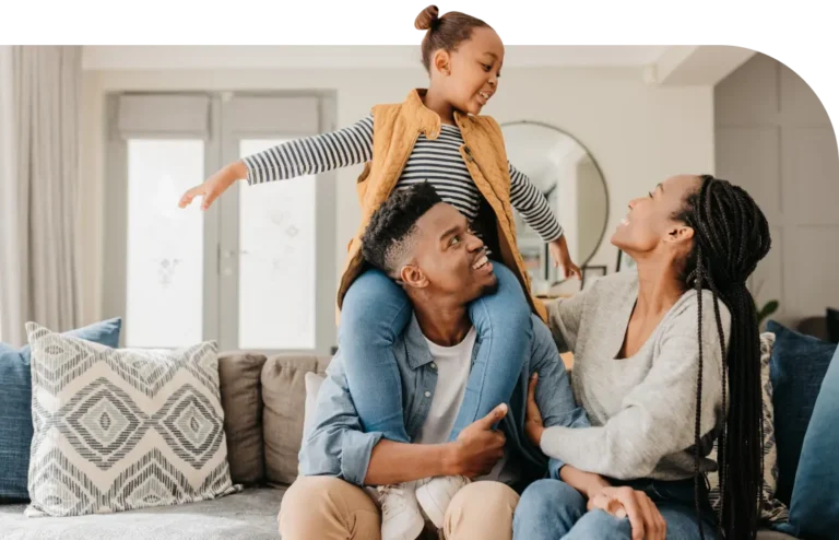 Family protected by life insurance