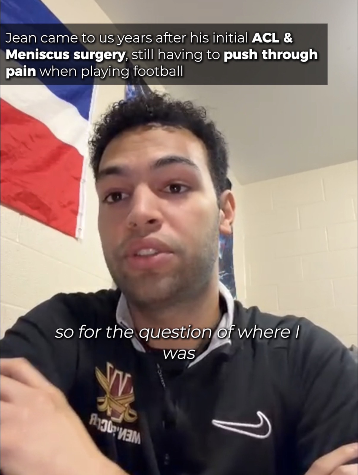 Jean Marte — Footballer · ACL & Meniscus Surgery