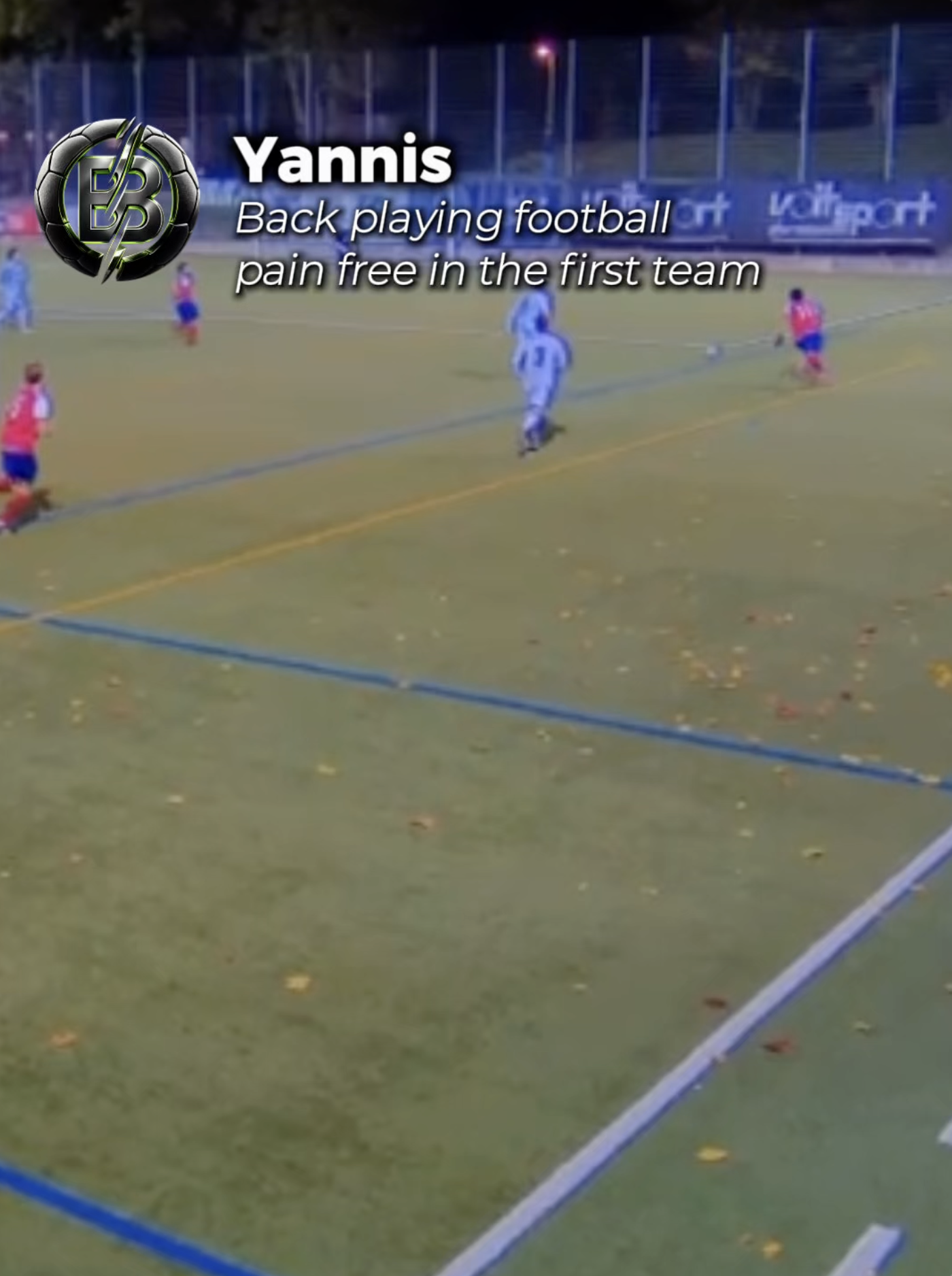 Yannis — Footballer · Patellar Tendonitis & Knee Instability