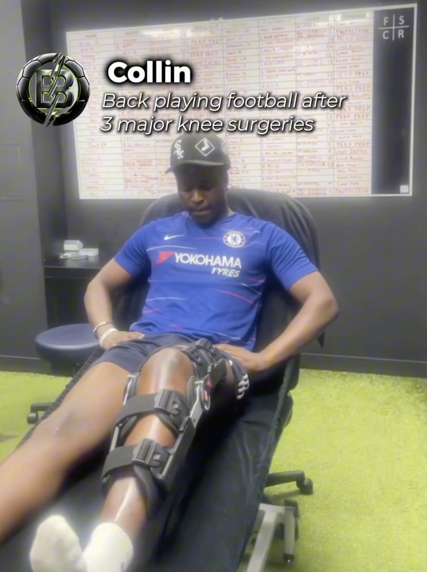 Collin — National League Footballer · 3 Knee Surgeries · ACL & Meniscus