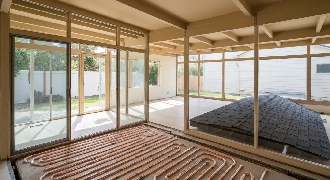 Mid-century modern renovation