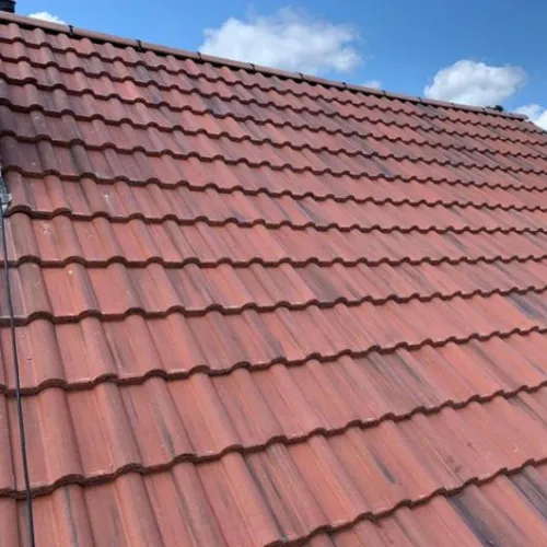 Recent roofing project