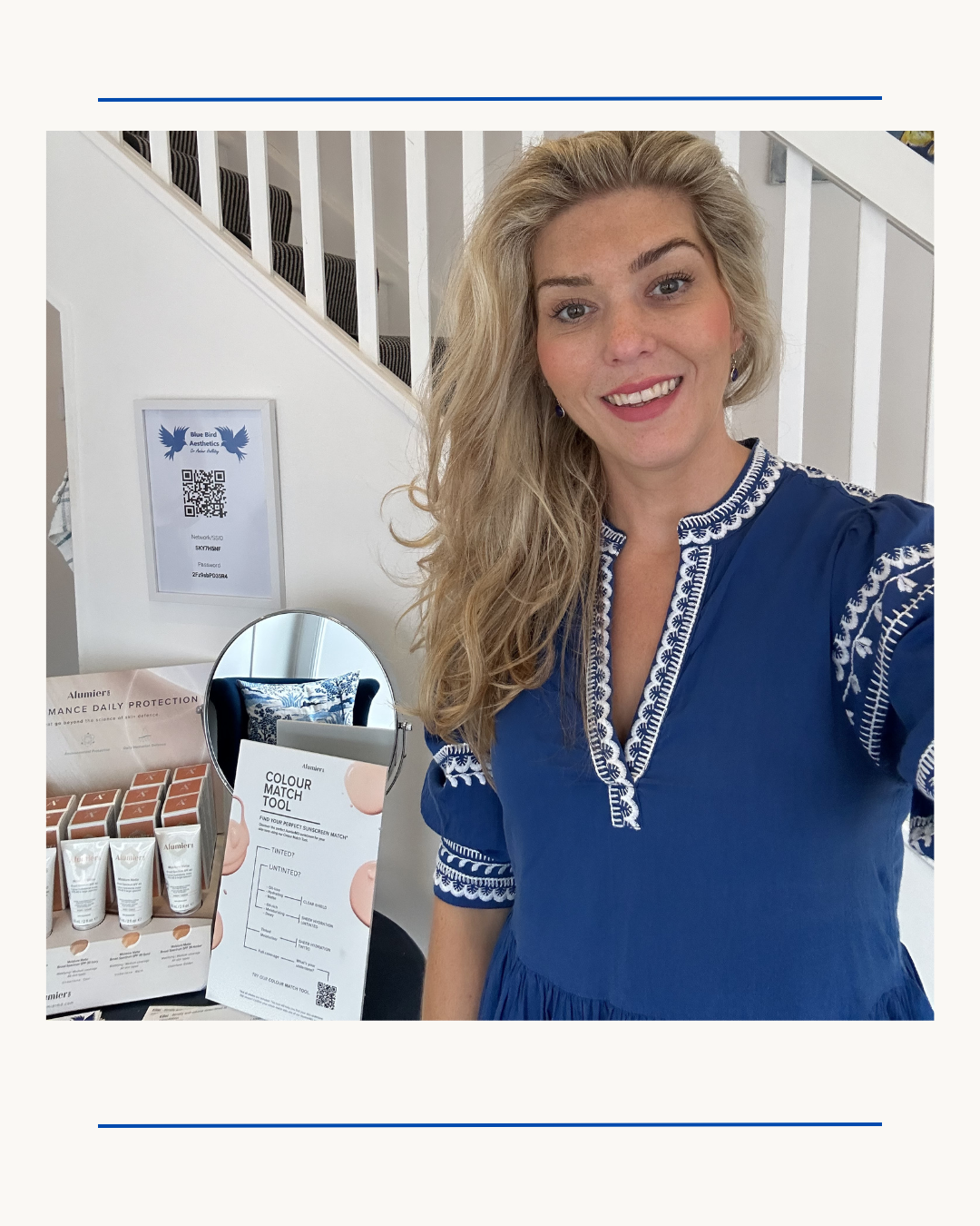 Dr Amber Halliday at Blue Bird Aesthetics in Worthing specialising in specifically subtle enhancements using Botox, Fillers and Advanced skincare