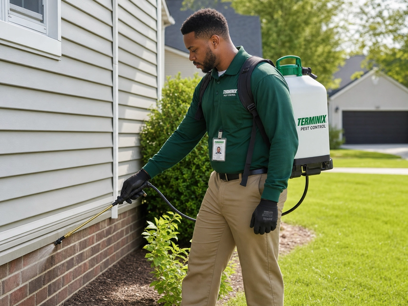 Pest control tech