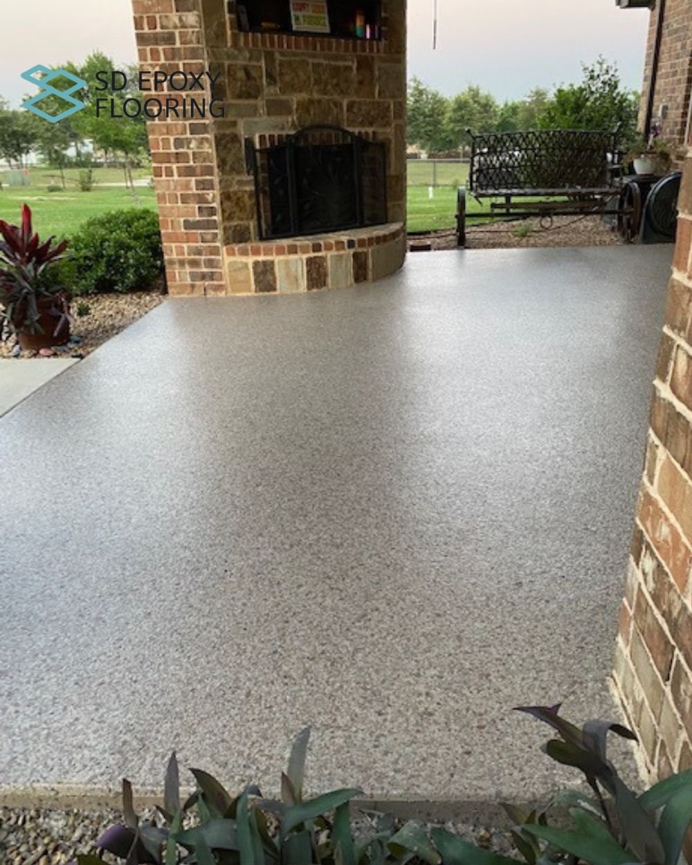 Patio Porch and Pool Deck Polyaspartic