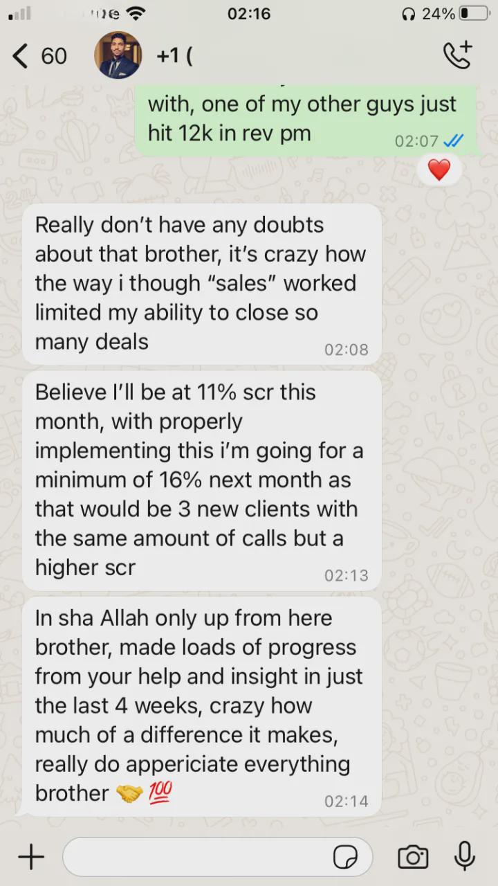 Client result