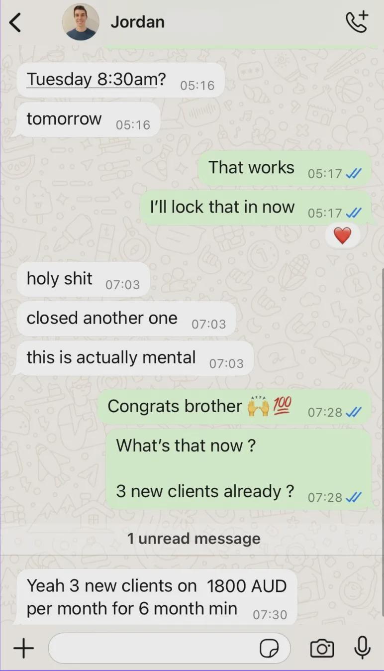 Client result
