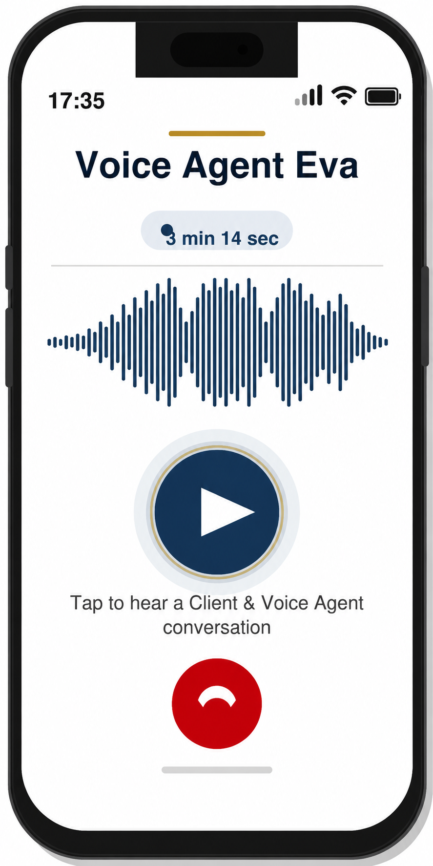 Voice Agent Eva — AI Demo Call