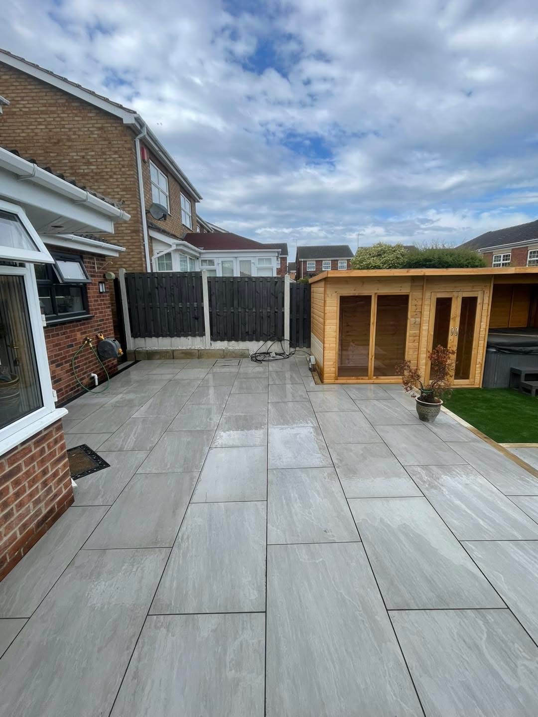 Driveway project in Leeds