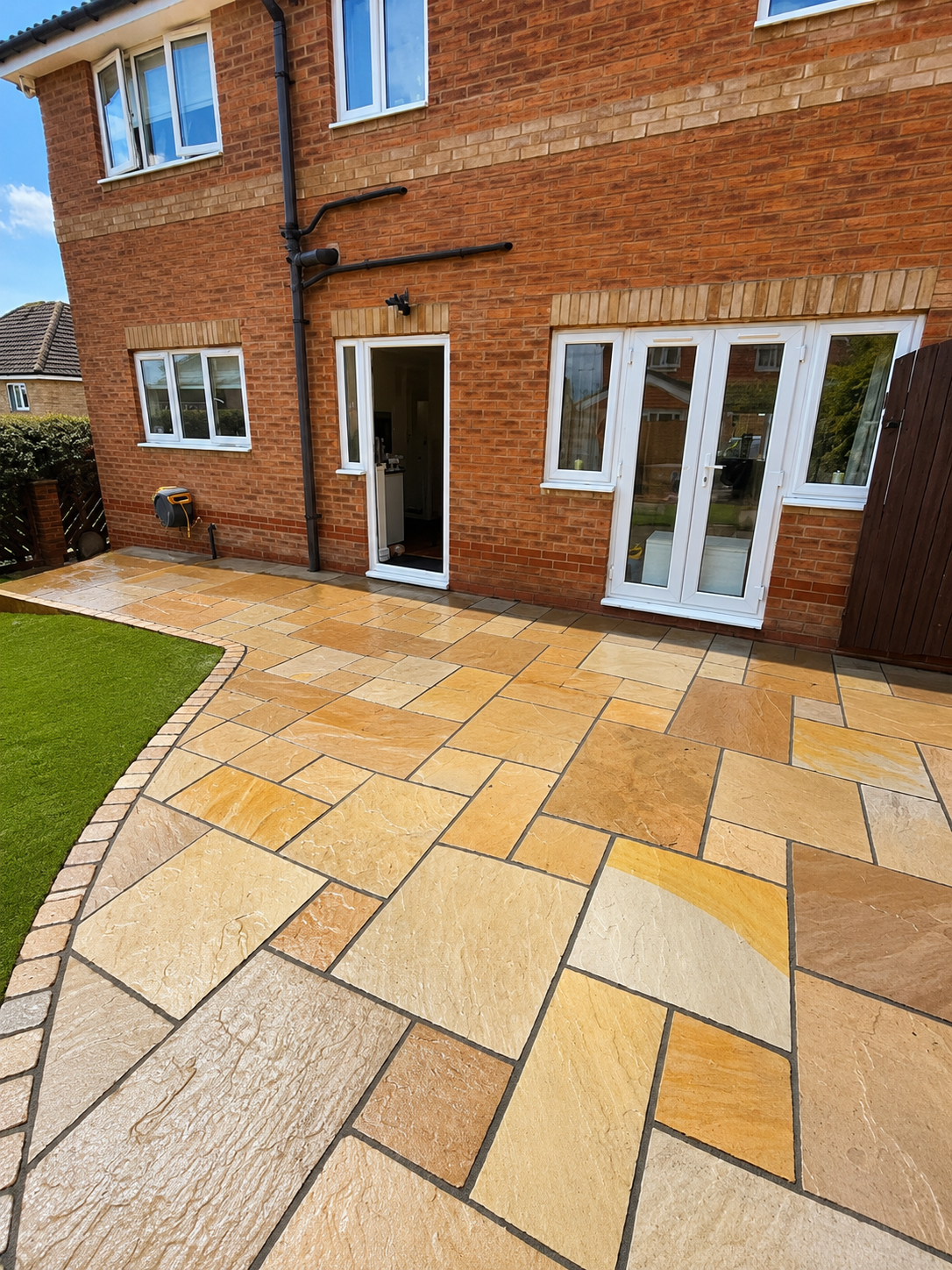 Driveway project in Alwoodley