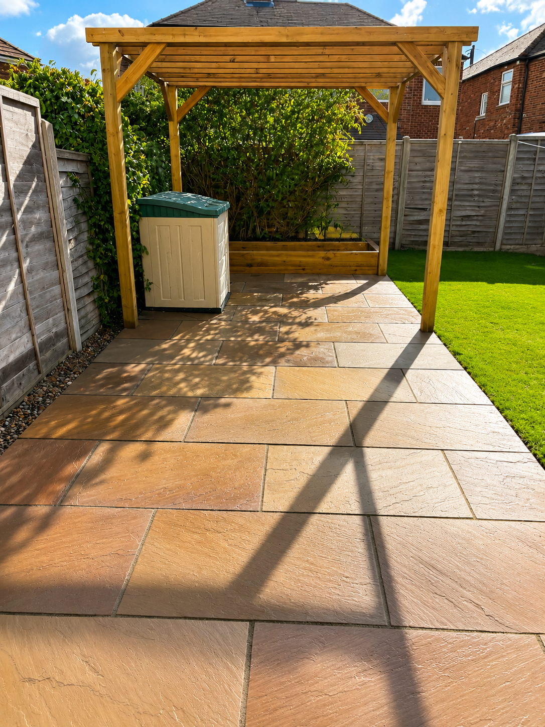 Driveway project in Roundhay