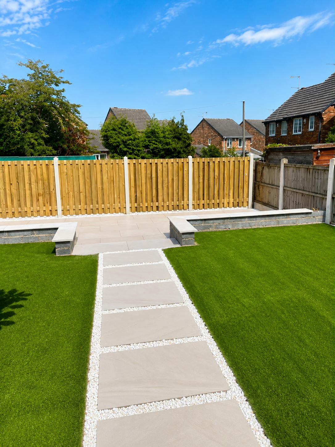 Driveway project in Chapel Allerton