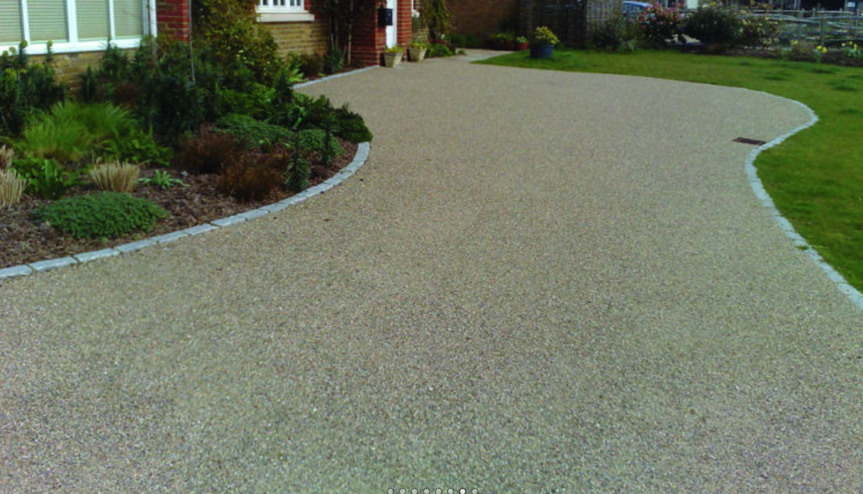 Driveway transformation - after