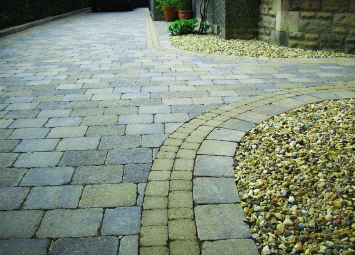 Driveway transformation - after