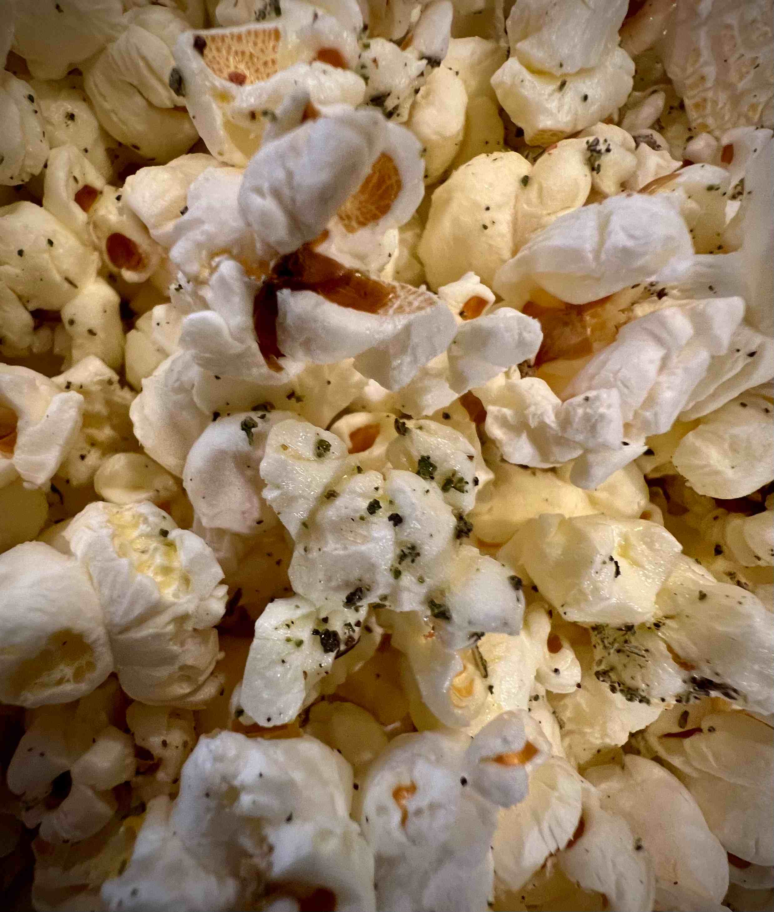 close up sage popcorn close up sage popcorn