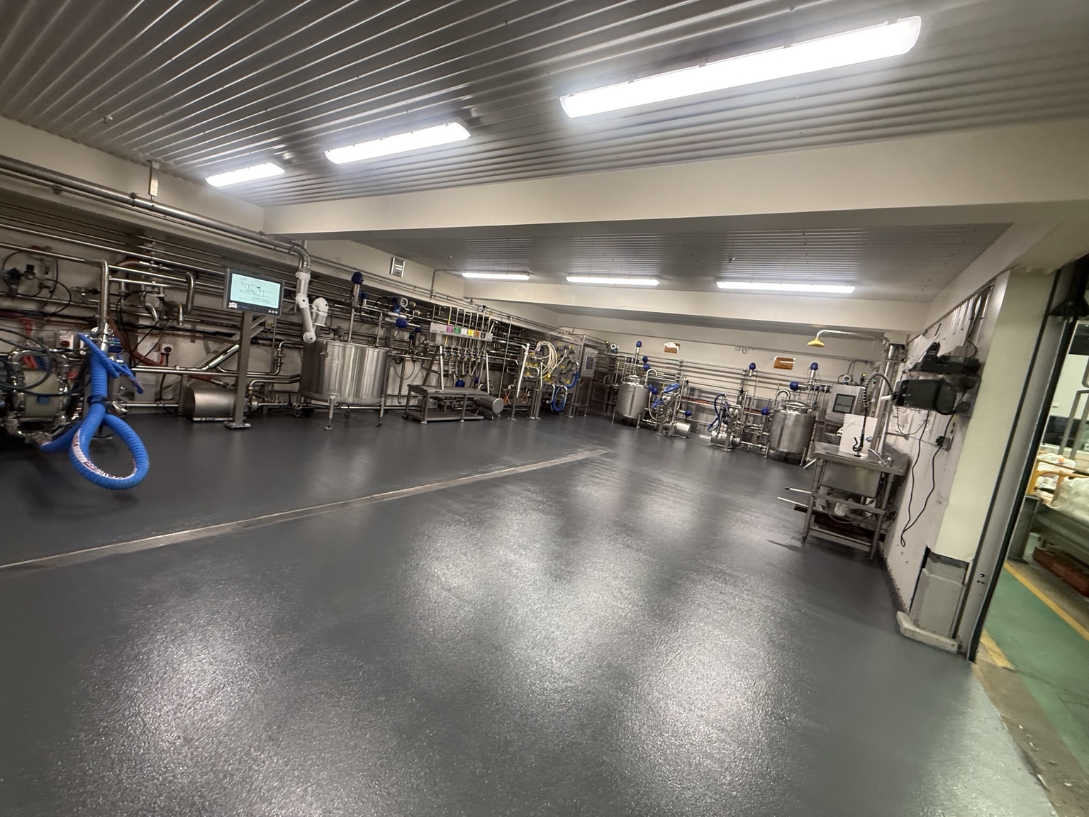 Factory floor epoxy system Perth