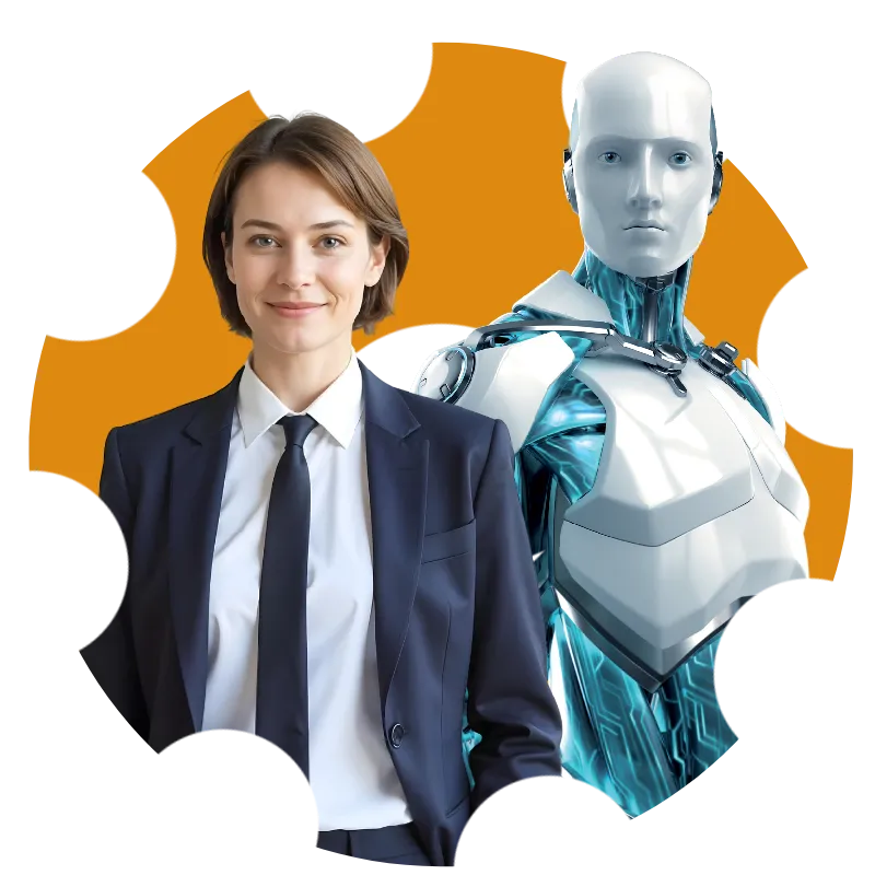 Confident Businessman - DzynBuzz Services,  AI-Powered Marketing Automation For Your Business Growth
