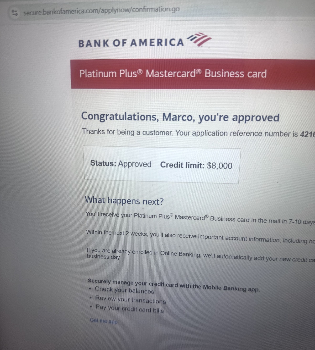 Client funding approval testimonial