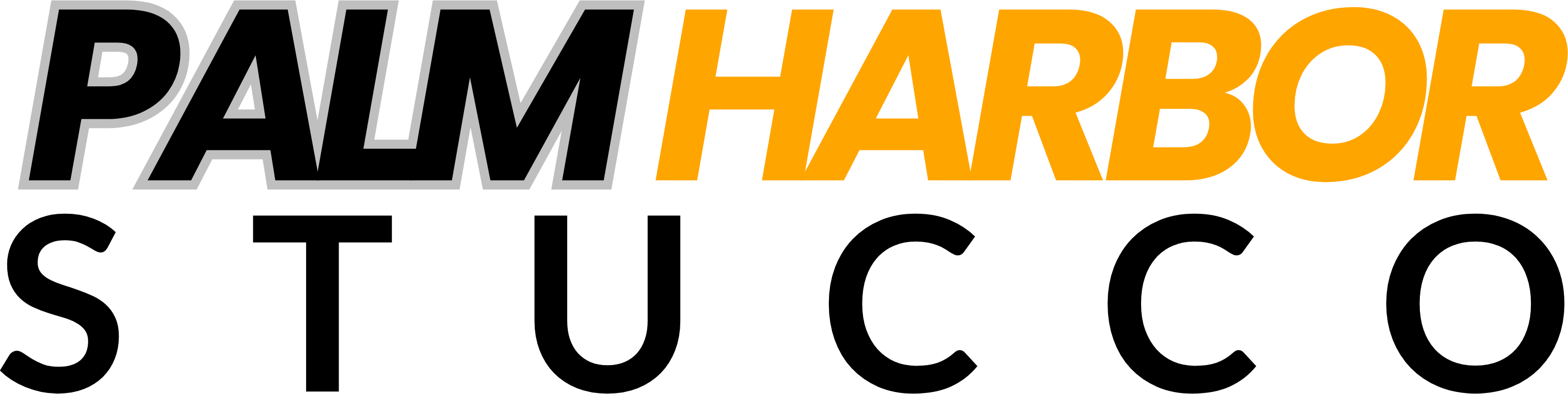 Palm Harbor Stucco Logo