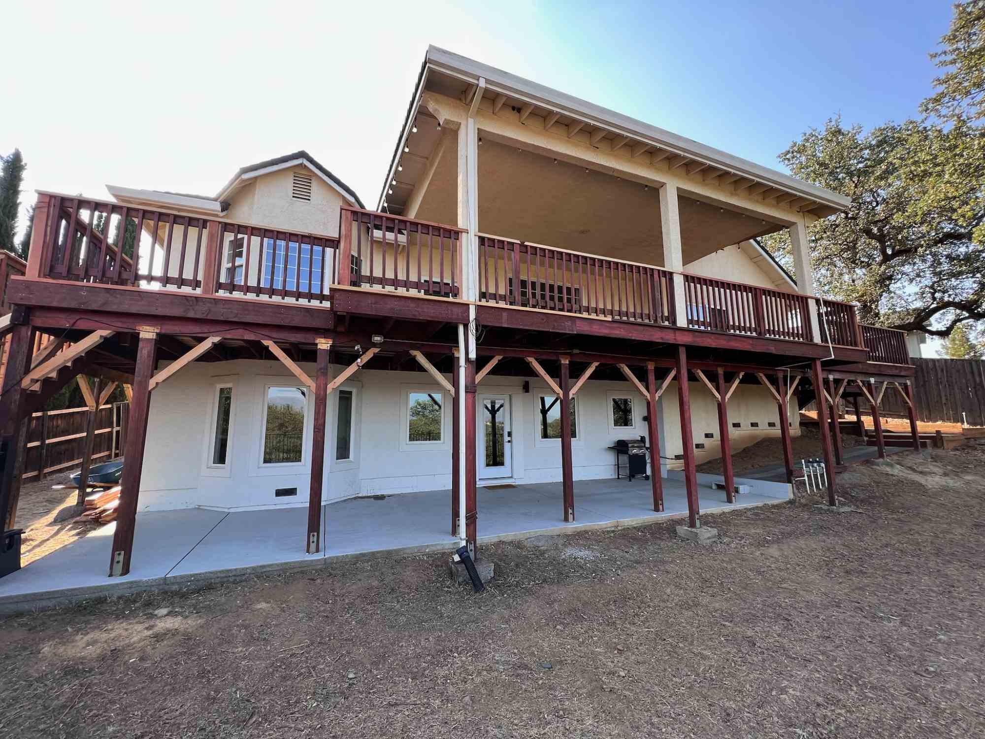 Deck Construction project by Adventure Construction & Remodel