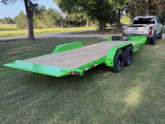 Green Hydraulic Tilt Deck