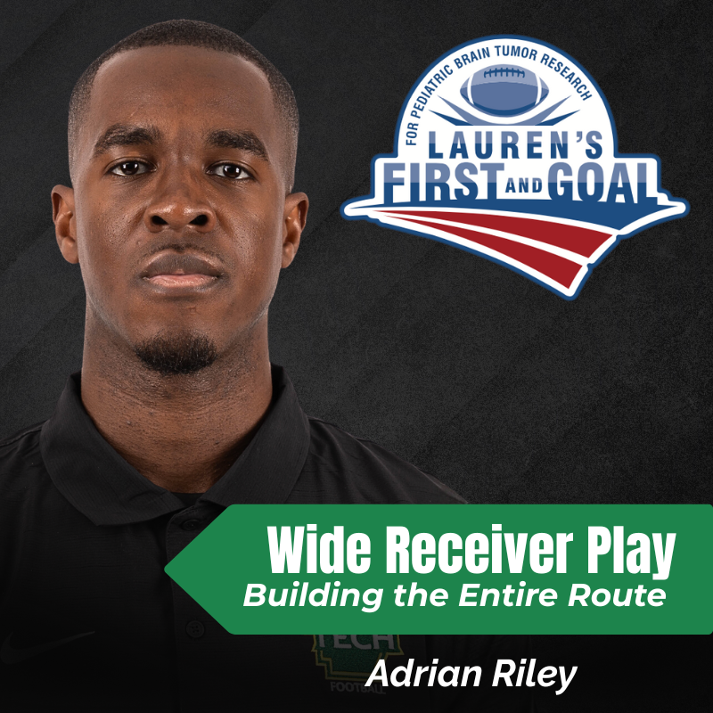 Adrian Riley Track Adrian Riley - Wide Receiver Play: Building the Entire Route