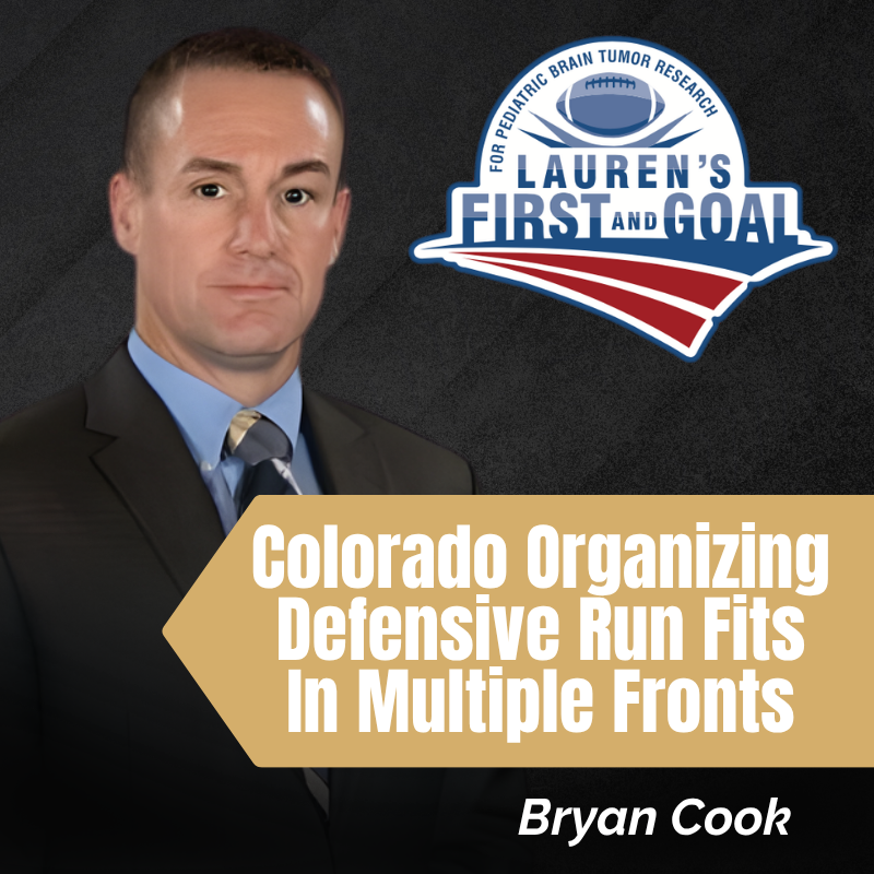 Bryan Cook - Organizing Defensive Run Fits In Multiple Fronts