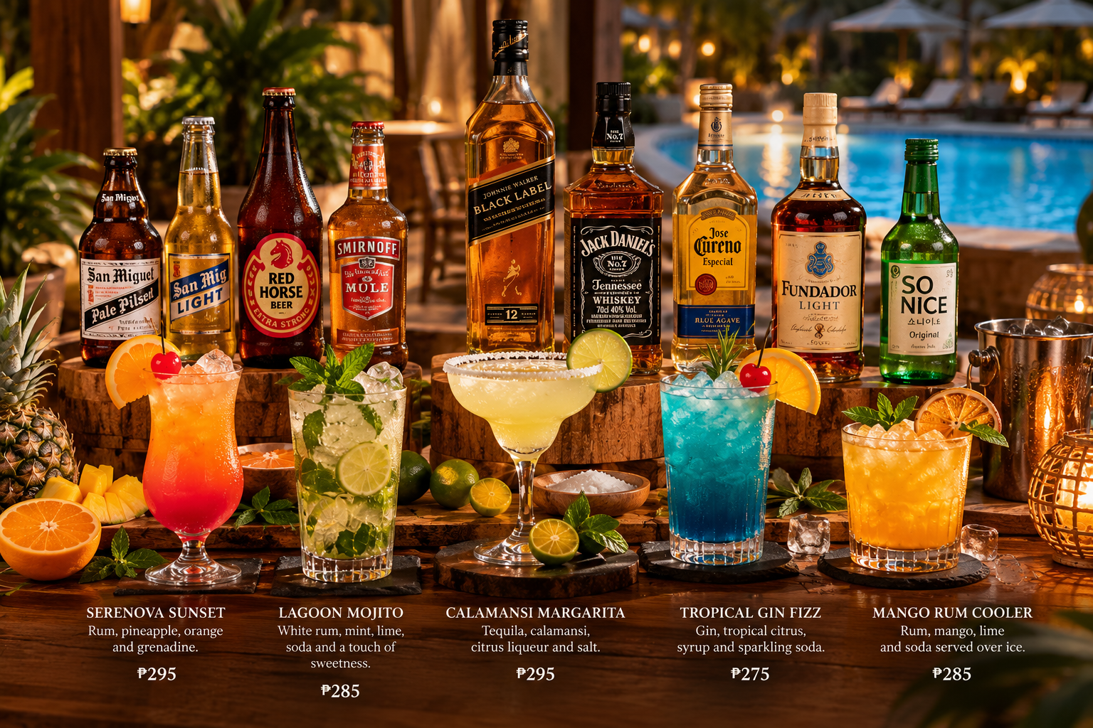 Serenova drinks