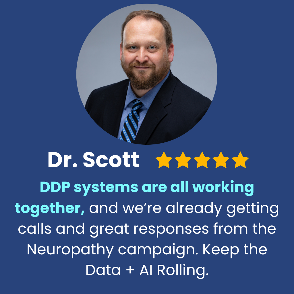 Data Driven Practice client testimonial