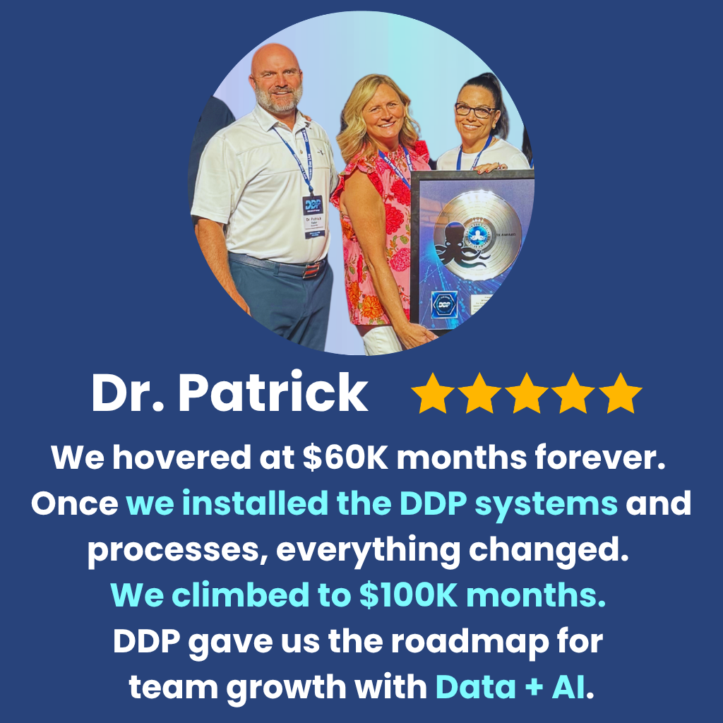 Data Driven Practice client testimonial
