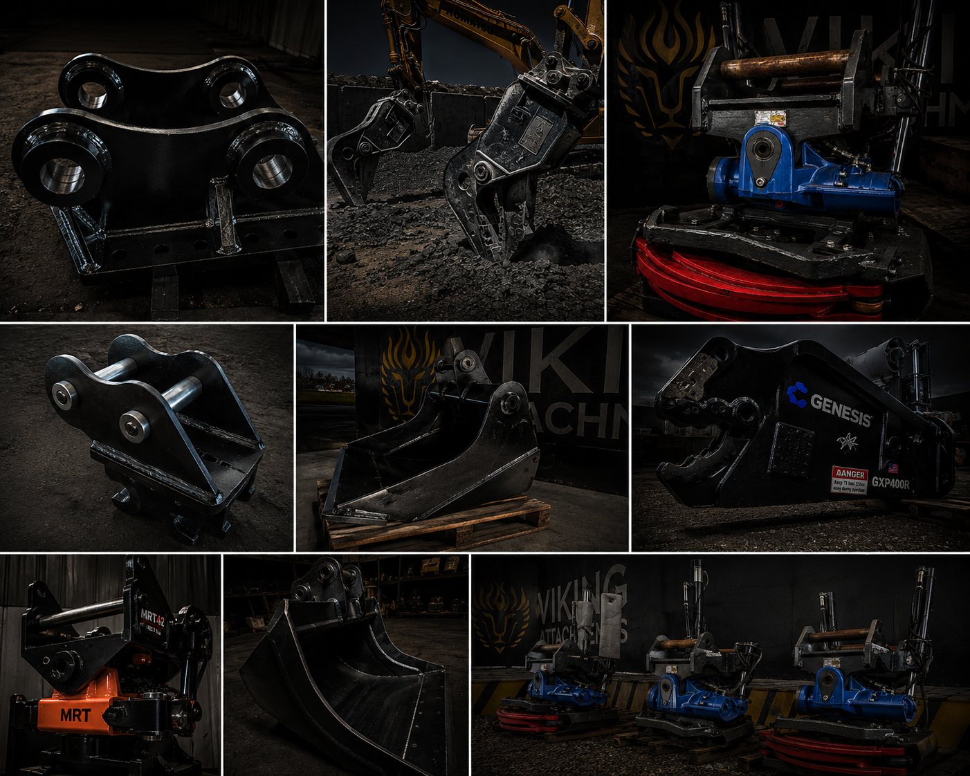 Viking Attachments™ equipment and attachment lineup